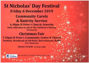 St Nicholas Day poster 2019